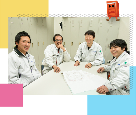 個性豊かな人材の宝庫