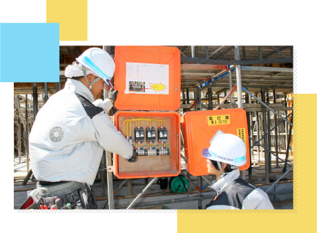 OJTによる現場での研修