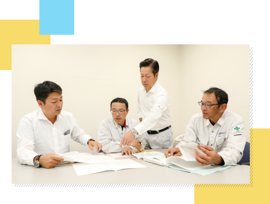 お客様への電気工事に関してのサポート